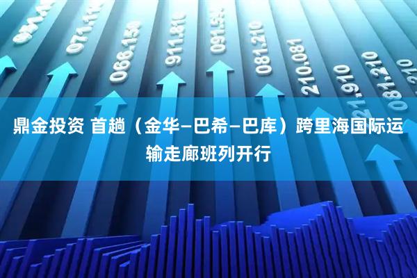 鼎金投资 首趟（金华—巴希—巴库）跨里海国际运输走廊班列开行